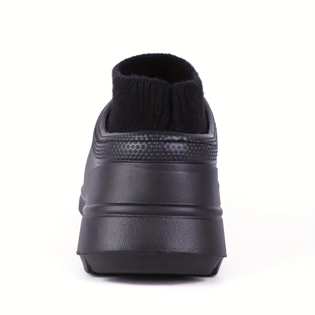 womens plush chef work shoes waterproof slip on anti slip garden shoes comfortable work ankle boots details 6
